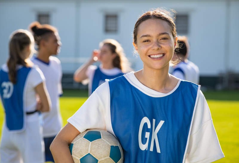 Young Athlete Online School student